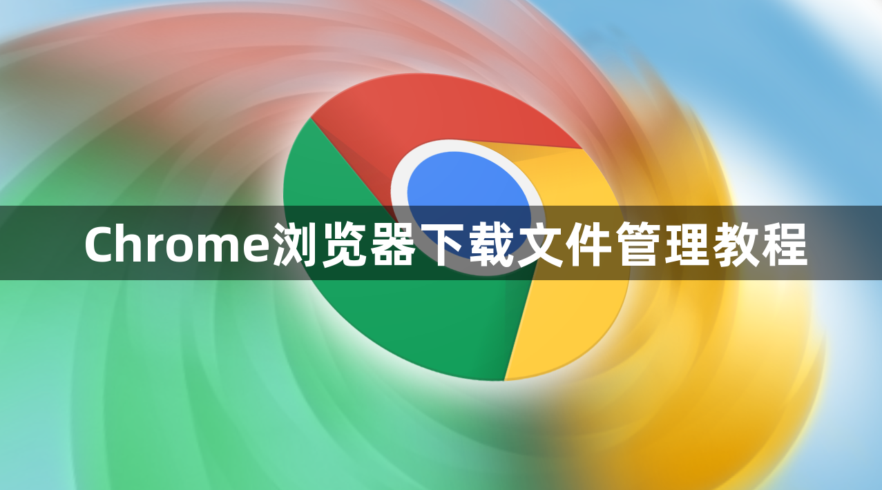 Chrome浏览器下载文件管理教程1