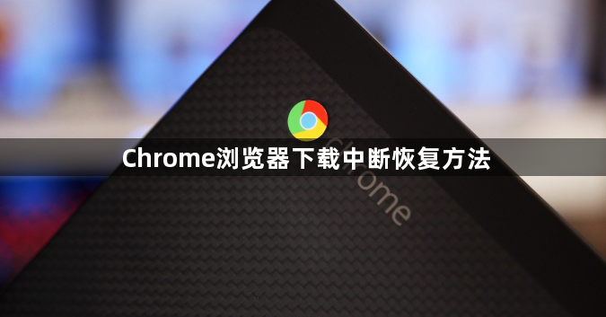 Chrome浏览器下载中断恢复方法1