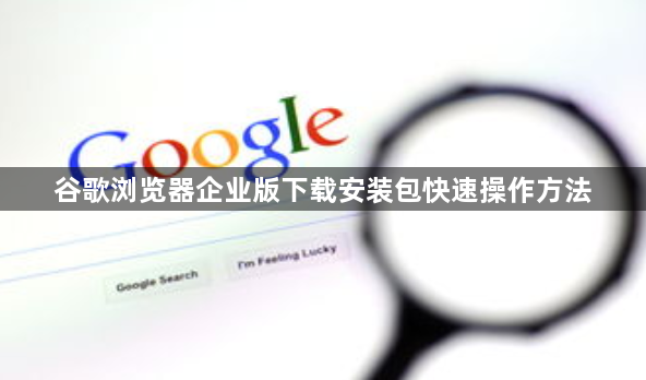谷歌浏览器企业版下载安装包快速操作方法1