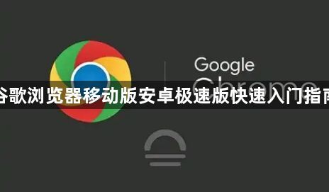 谷歌浏览器移动版安卓极速版快速入门指南1