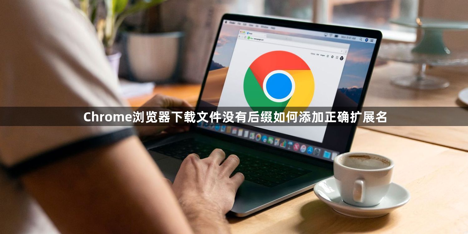 Chrome浏览器下载文件没有后缀如何添加正确扩展名1