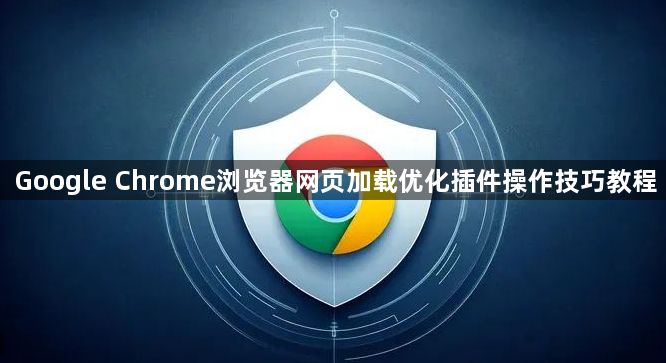 Google Chrome浏览器网页加载优化插件操作技巧教程1