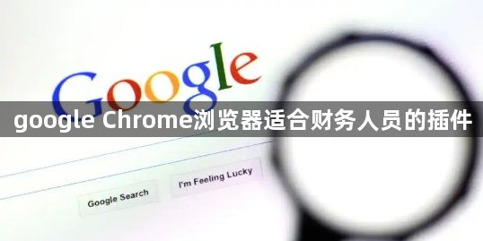 google Chrome浏览器适合财务人员的插件1