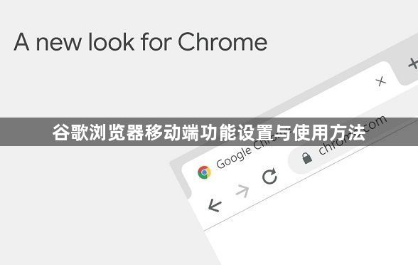 谷歌浏览器移动端功能设置与使用方法1