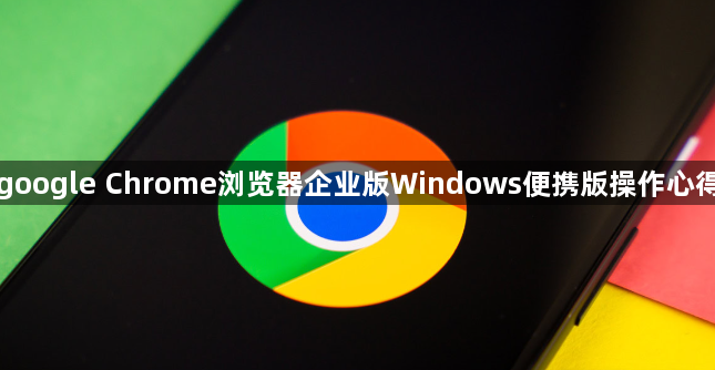 google Chrome浏览器企业版Windows便携版操作心得1