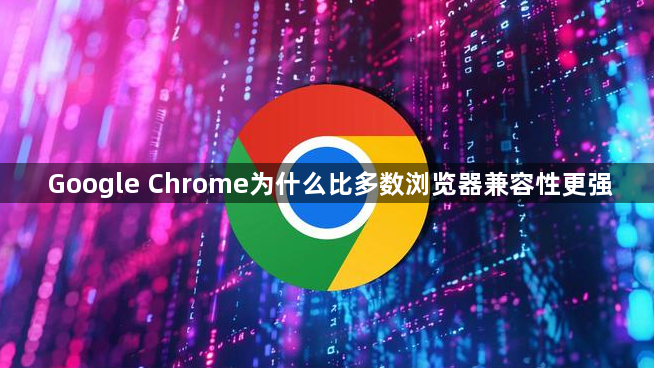Google Chrome为什么比多数浏览器兼容性更强1