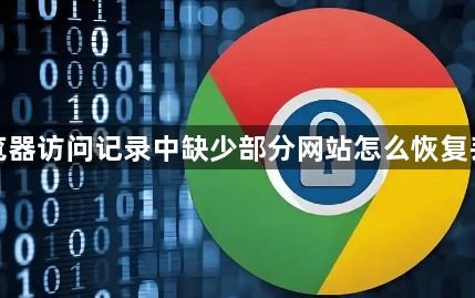 谷歌浏览器访问记录中缺少部分网站怎么恢复丢失数据1