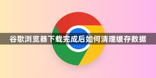 谷歌浏览器下载完成后如何清理缓存数据1