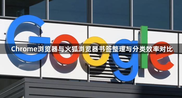 Chrome浏览器与火狐浏览器书签整理与分类效率对比1