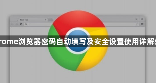 Chrome浏览器密码自动填写及安全设置使用详解教程1
