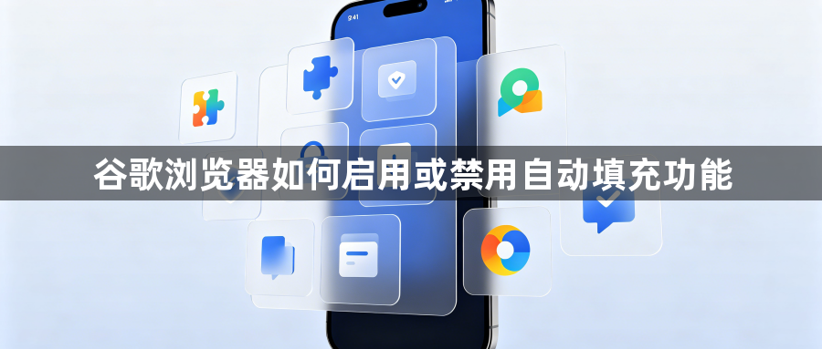 谷歌浏览器如何启用或禁用自动填充功能1