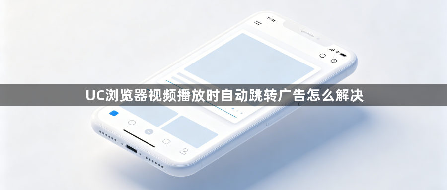 UC浏览器视频播放时自动跳转广告怎么解决1