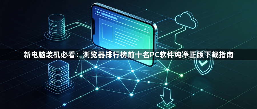 新电脑装机必看:浏览器排行榜前十名PC软件纯净正版下载指南1