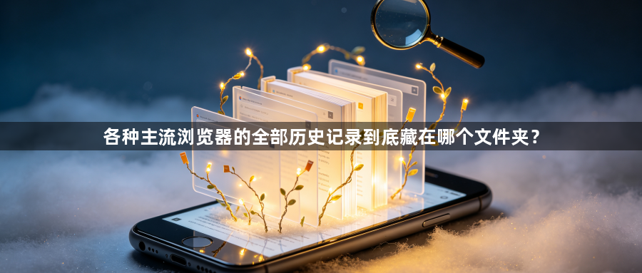 各种主流浏览器的全部历史记录到底藏在哪个文件夹?1