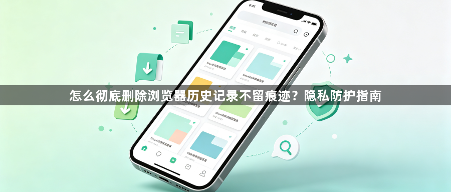 怎么彻底删除浏览器历史记录不留痕迹?隐私防护指南1
