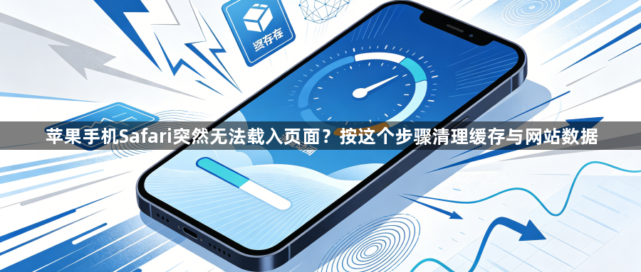 苹果手机Safari突然无法载入页面?按这个步骤清理缓存与网站数据1