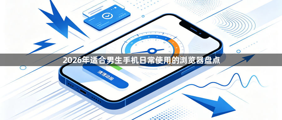 2026年适合男生手机日常使用的浏览器盘点1