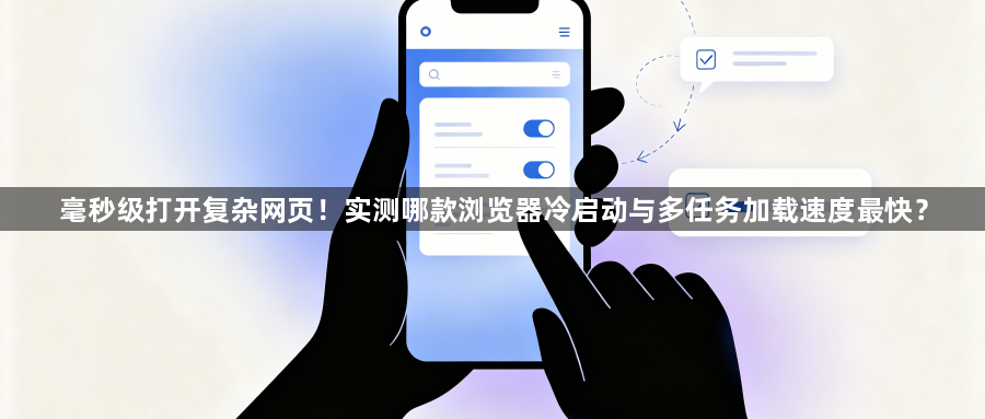 毫秒级打开复杂网页!实测哪款浏览器冷启动与多任务加载速度最快?1
