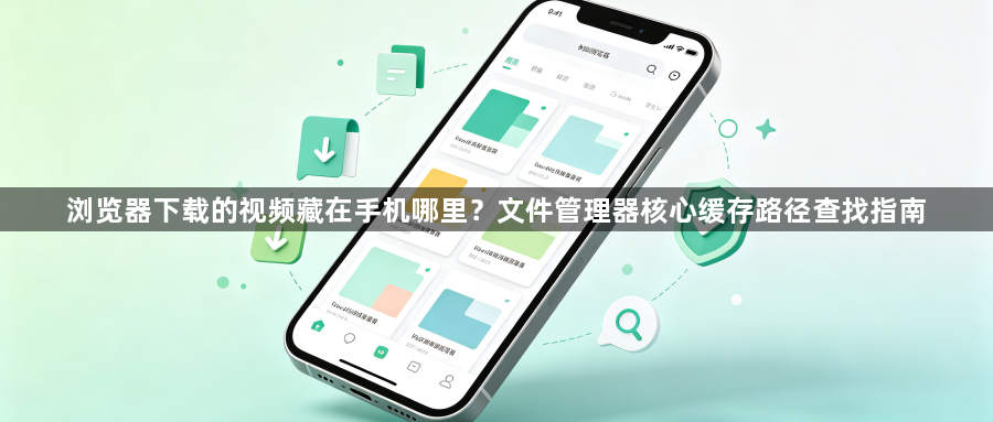 浏览器下载的视频藏在手机哪里？文件管理器核心缓存路径查找指南1