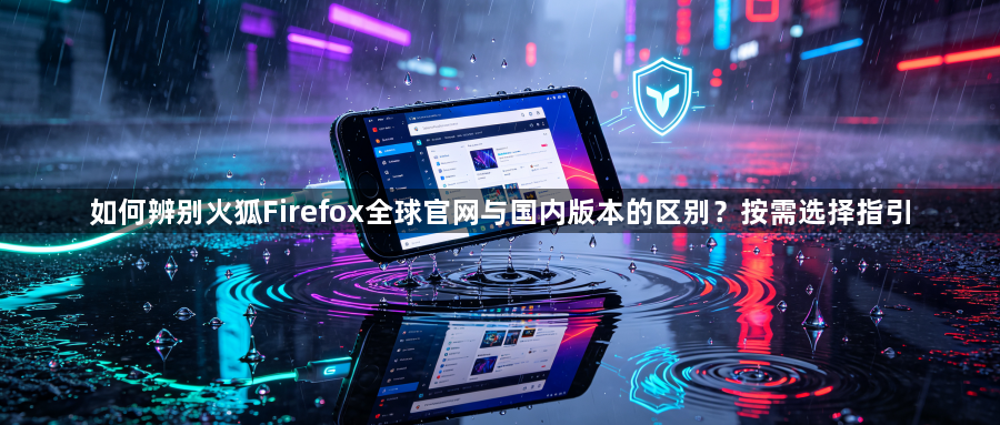 如何辨别火狐Firefox全球官网与国内版本的区别？按需选择指引1